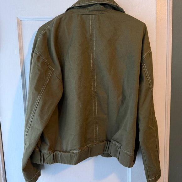 Green Light Weight Fall Jacket - Picture 3 of 5